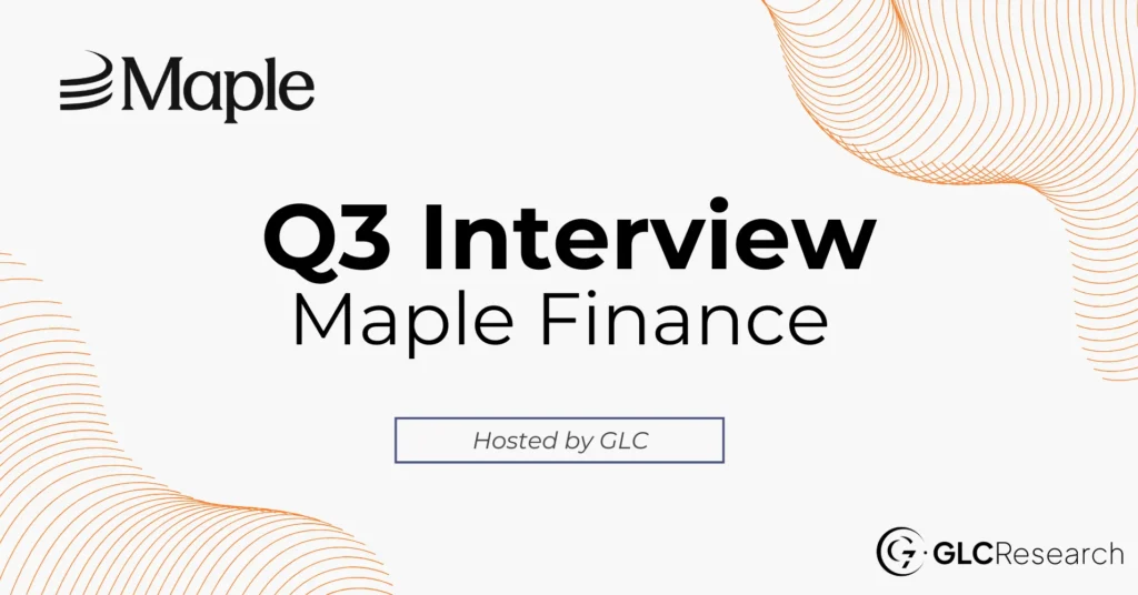 Maple's Q3 ITW, with Martin de Rijke